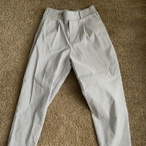 Striped dress pants